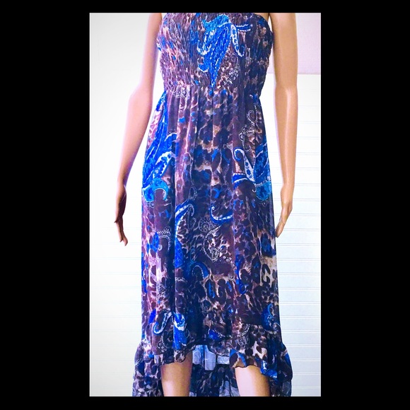 Fun & Flint Dresses & Skirts - 💙 Boho Brown Maxi Dress Size S